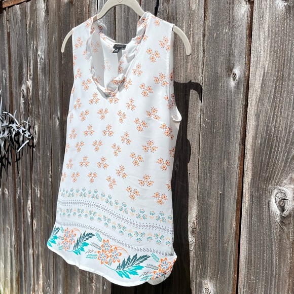 Ann Taylor Factory floral top size extra small - Picture 5 of 14